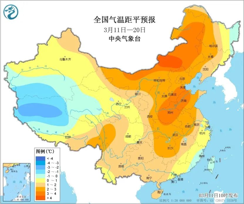 大范围暴雨袭击南方 四省降温超10度