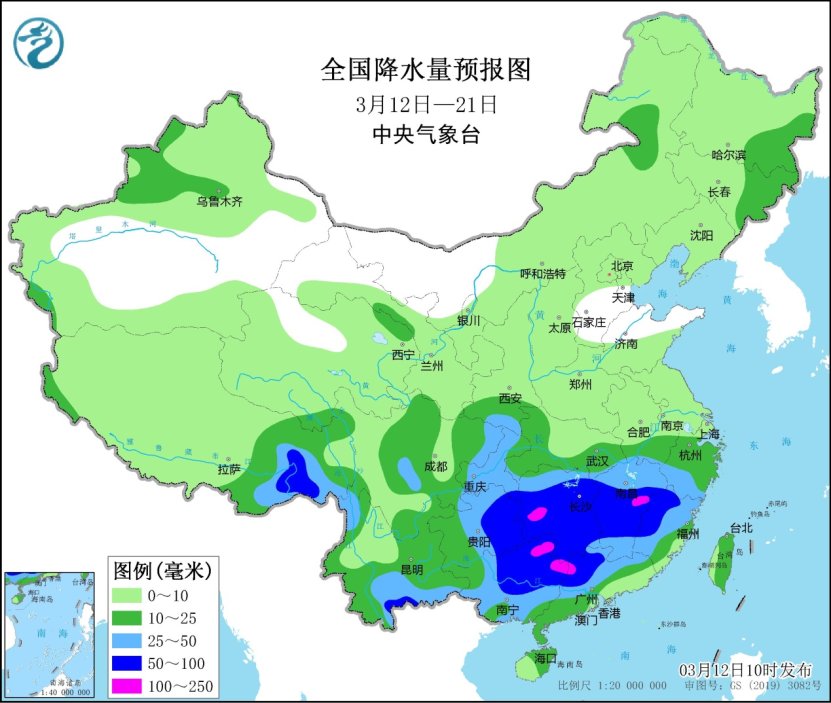 全国未来十天天气预报：大部地区气温接近常年或偏高